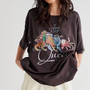 New Free People Daydreamer Queen US Tour t shirt